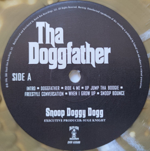 SNOOP DOGGY DOGG - outlets THA DOGGFATHER Gold Splatter Limited 2LP Vinyl Hip Hop Sealed