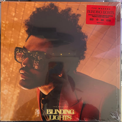 The Weeknd : Blinding Lights (12", Single, Ltd, Red)