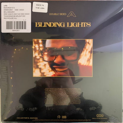 The Weeknd : Blinding Lights (12", Single, Ltd, Red)