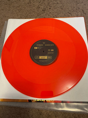 The Weeknd : Blinding Lights (12", Single, Ltd, Red)