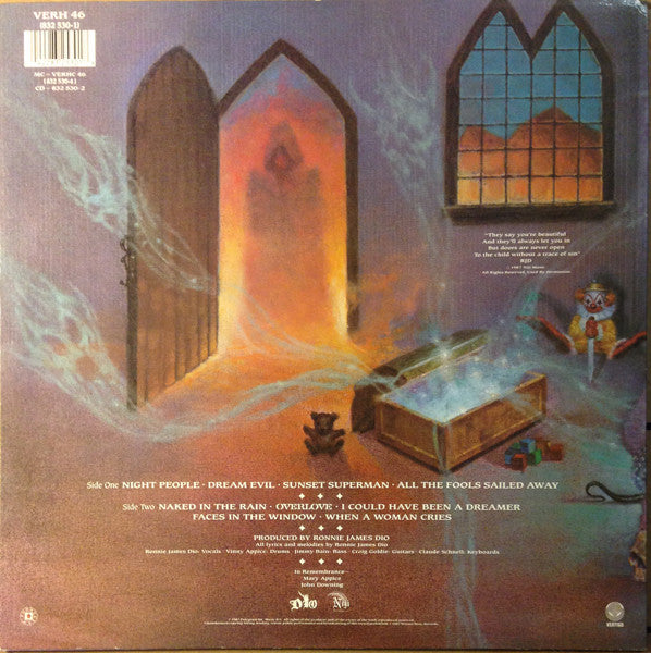 Dio (2) : Dream Evil (LP, Album)