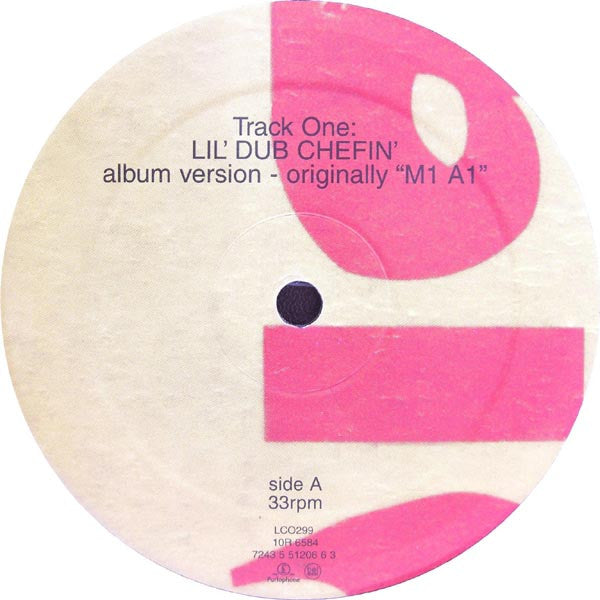 Spacemonkeyz Versus Gorillaz : Lil' Dub Chefin' (10")