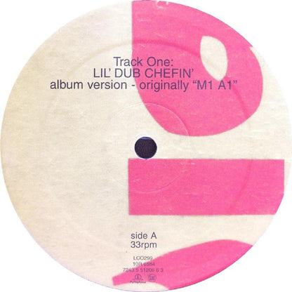 Spacemonkeyz Versus Gorillaz : Lil' Dub Chefin' (10")