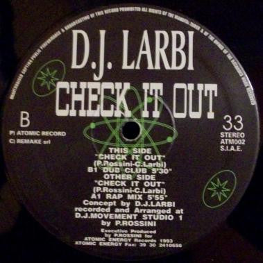 DJ Larbi : Check It Out (12")