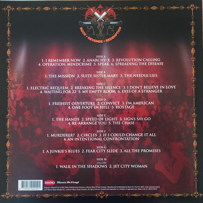 Queensrÿche : Mindcrime At The Moore (4xLP, Album, Ltd, Num, Red)