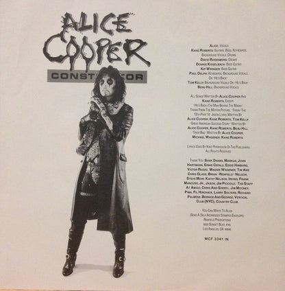 Alice Cooper (2) : Constrictor (LP, Album)