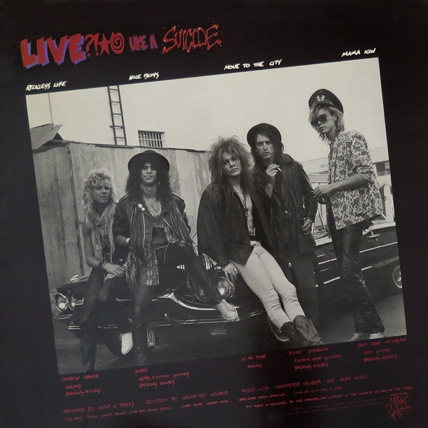 Guns N' Roses : Live ?!★@ Like A Suicide (12", EP)