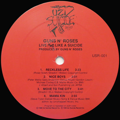 Guns N' Roses : Live ?!★@ Like A Suicide (12", EP)