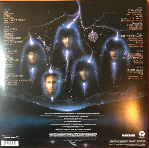 Anthrax : Persistence Of Time (4xLP, Album, Ltd, RE, RM, Ora)