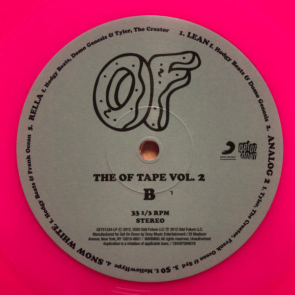 Odd Future : The OF Tape Vol. 2 (2xLP, Album, RSD, Ltd, RE, Pin)