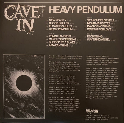 Cave In : Heavy Pendulum (2xLP, Album, Ltd, Gol)