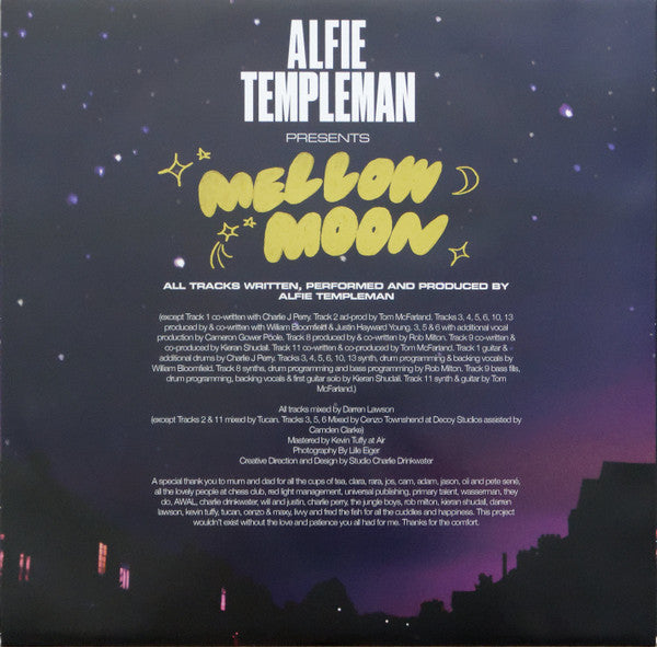 Alfie Templeman : Mellow Moon (LP, Album, Ltd, Blu)