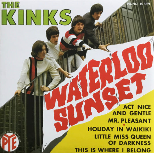 The Kinks : Waterloo Sunset (12", RSD, Single, Mono, Ltd, RE, RM, Yel)