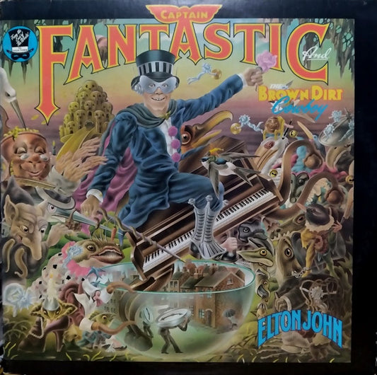 Elton John : Captain Fantastic And The Brown Dirt Cowboy (LP, Album)