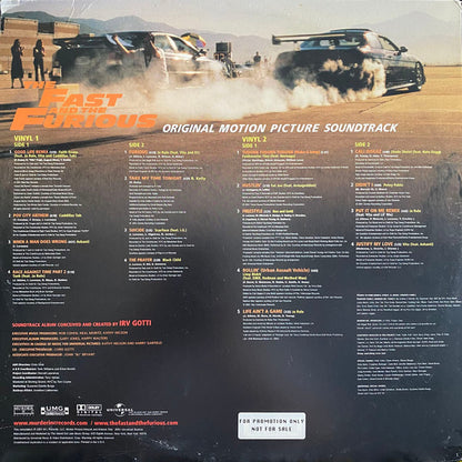 Various : The Fast & The Furious (2xLP, Comp)