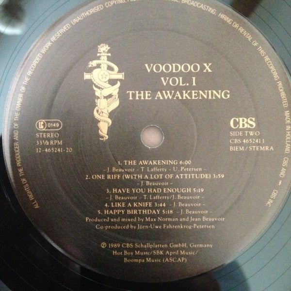 Voodoo X : Vol. I - The Awakening (LP, Album, Emb)