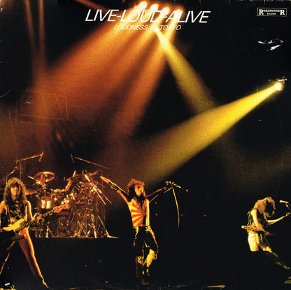 Loudness (5) : Live-Loud-Alive (Loudness In Tokyo) (2xLP, Album, Gat)