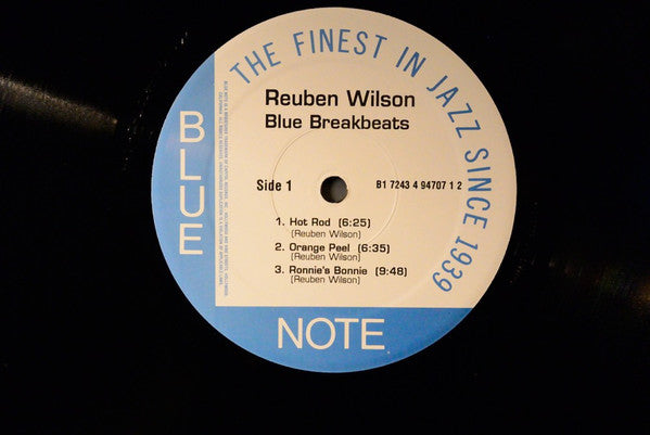 Reuben Wilson : Blue Breakbeats (LP, Comp)