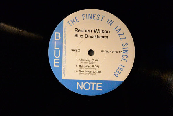 Reuben Wilson : Blue Breakbeats (LP, Comp)