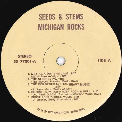 Various : Michigan Rocks (LP, Comp)