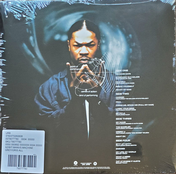 Xzibit : Man Vs Machine (2xLP, Album, Ltd, RE, Sil)