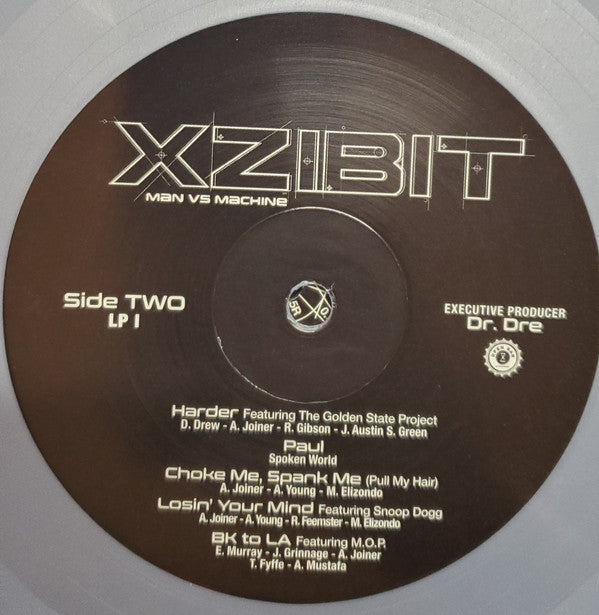 Xzibit : Man Vs Machine (2xLP, Album, Ltd, RE, Sil)