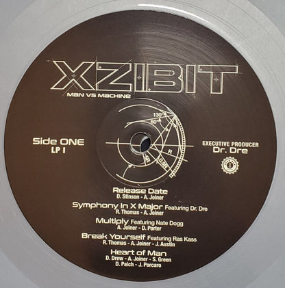 Xzibit : Man Vs Machine (2xLP, Album, Ltd, RE, Sil)