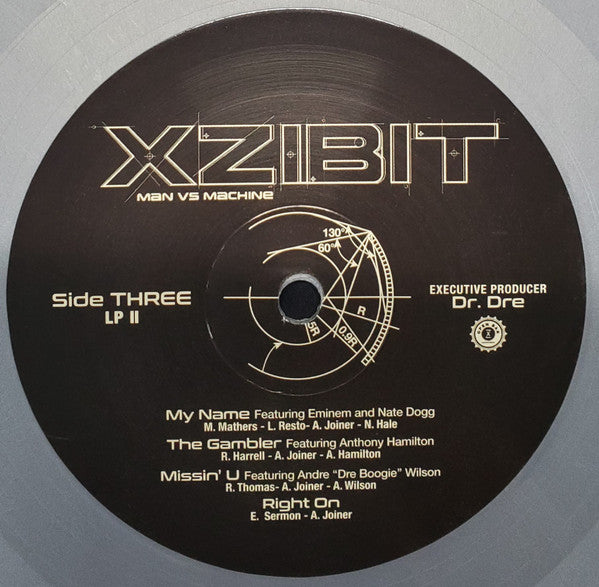 Xzibit : Man Vs Machine (2xLP, Album, Ltd, RE, Sil)