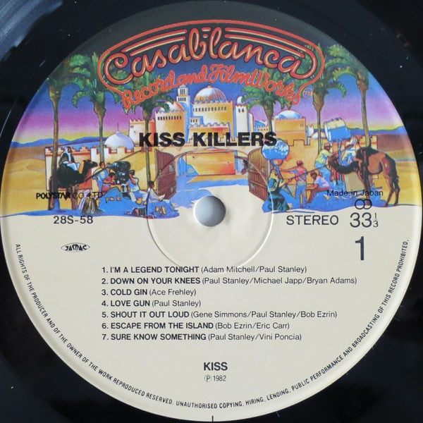 Kiss : Killers (LP, Comp)