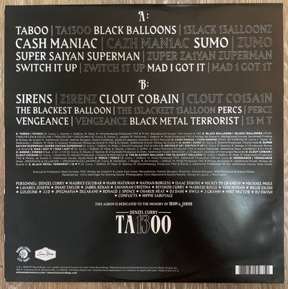 Denzel Curry : Ta13oo (LP, Album, Ltd, Bro)