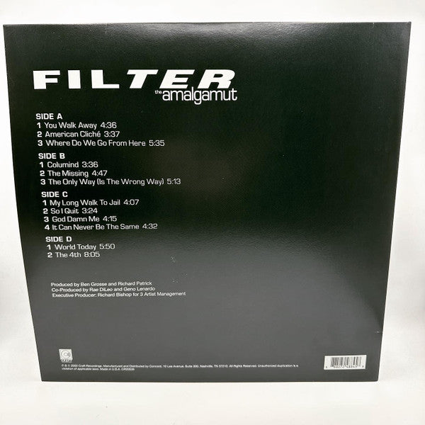 Filter (2) : The Amalgamut (2xLP, Album, Ltd, RE, Whi)