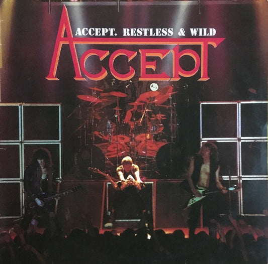 Accept : Restless & Wild (LP, Album, Ltd, Red)