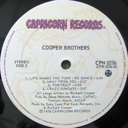 Cooper Brothers : Cooper Brothers (LP, Album)