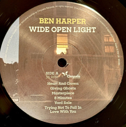 Ben Harper : Wide Open Light (LP, Album, Ltd, Num)