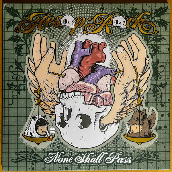 Aesop Rock : None Shall Pass (2xLP, Album, Club, RE, RM, Gol)