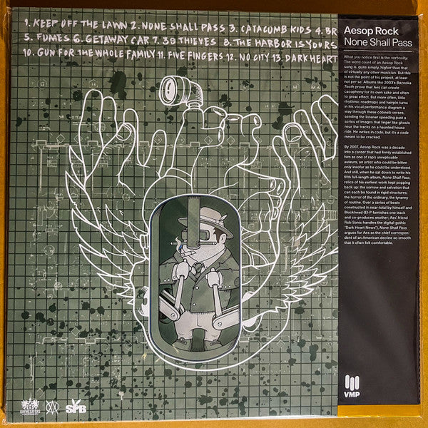 Aesop Rock : None Shall Pass (2xLP, Album, Club, RE, RM, Gol)