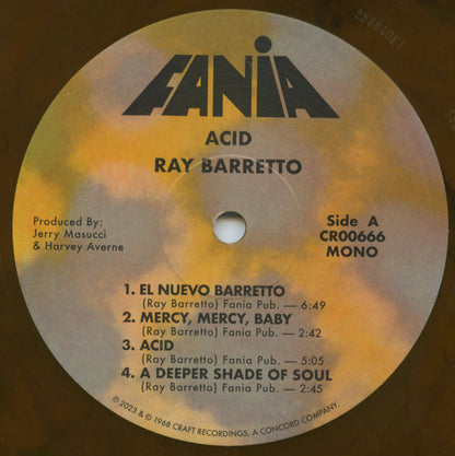 Ray Barretto : Acid (LP, Album, Mono, Club, RE, RM, Ora)