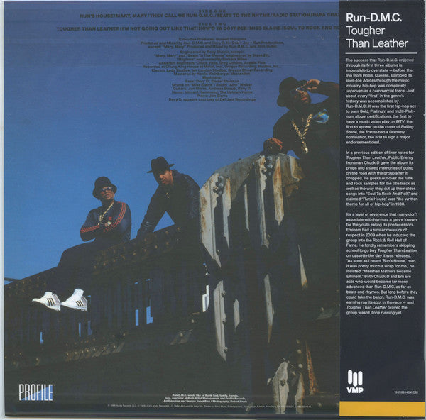 Run-DMC : Tougher Than Leather (LP, Album, Club, RE, RM, Bla)