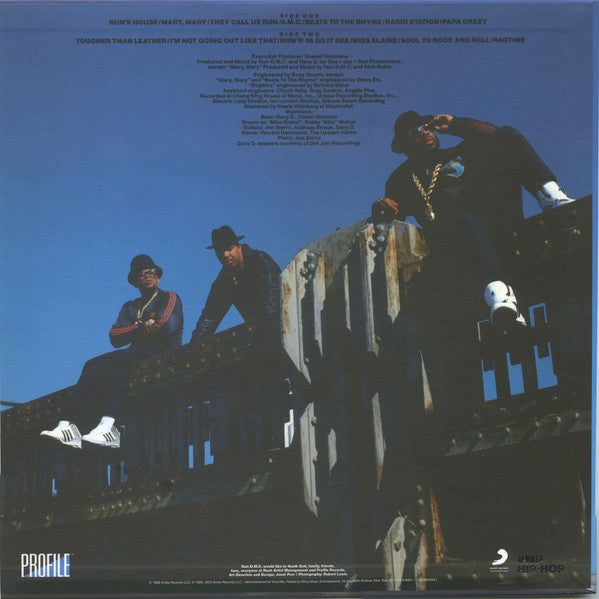 Run-DMC : Tougher Than Leather (LP, Album, Club, RE, RM, Bla)