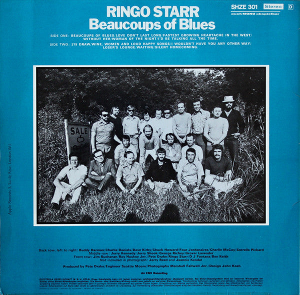 Ringo Starr : Beaucoups Of Blues (LP, Album)