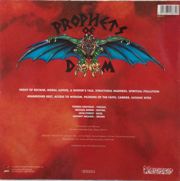 Prophets Of Doom (2) : Access To Wisdom (LP, Album)