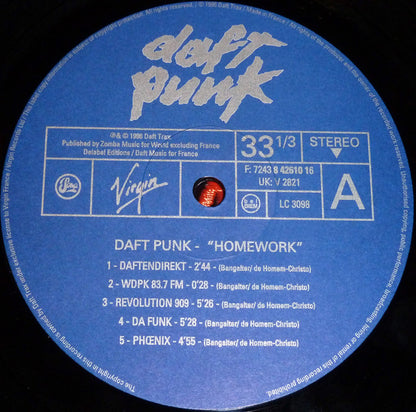 Daft Punk : Homework (2xLP, Album)