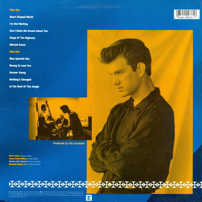 Chris Isaak : Heart Shaped World (LP, Album, SRC)