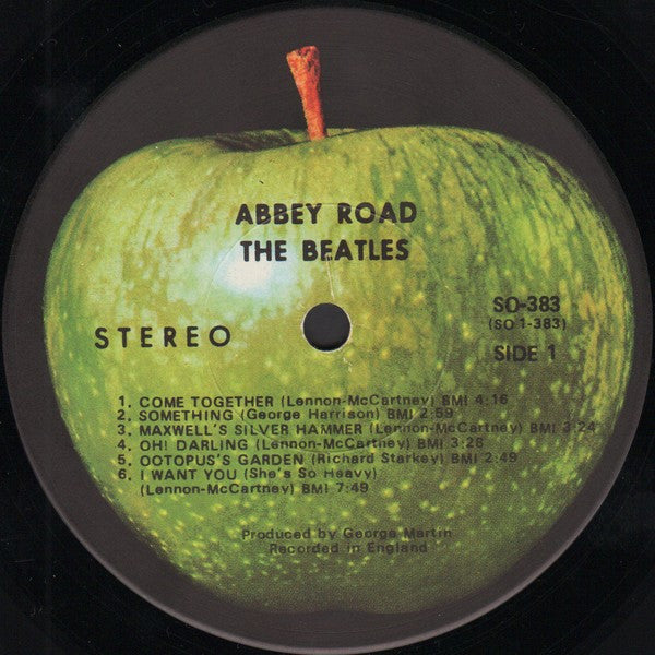 The Beatles : Abbey Road (LP, Album, Scr)