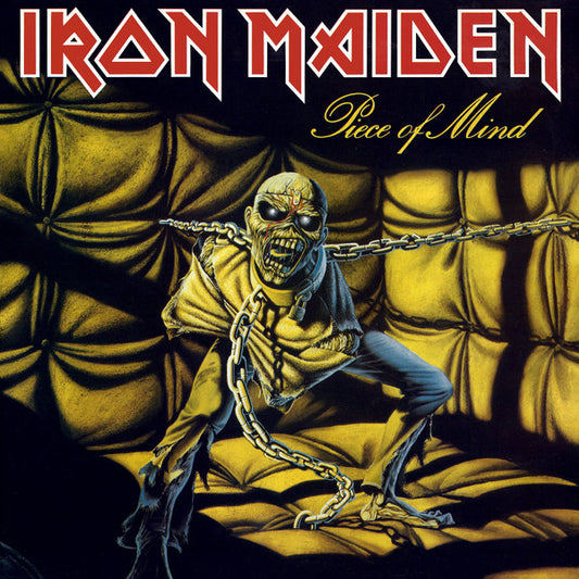 Iron Maiden : Piece Of Mind (LP, Album, RE, Gat)