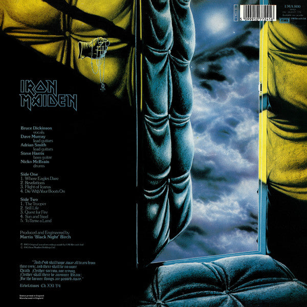 Iron Maiden : Piece Of Mind (LP, Album, RE, Gat)