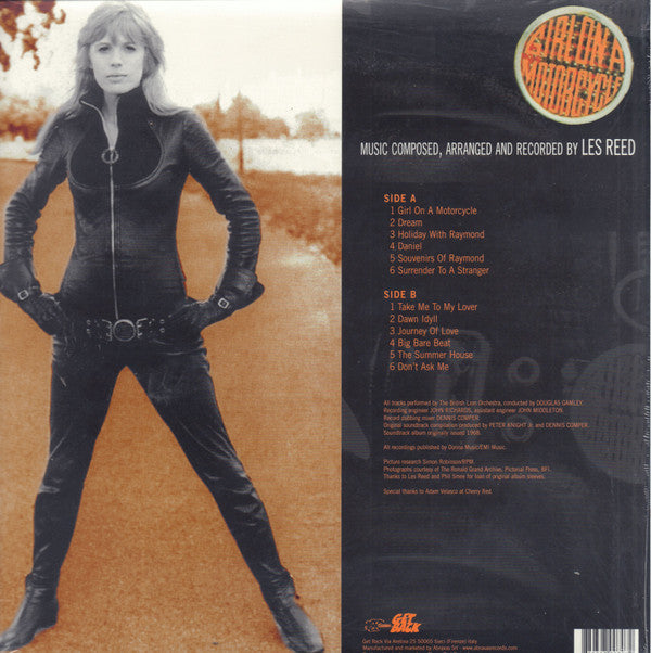 Les Reed : Girl On A Motorcycle (LP, Album, RE)