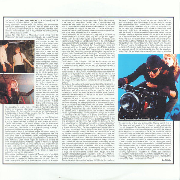 Les Reed : Girl On A Motorcycle (LP, Album, RE)