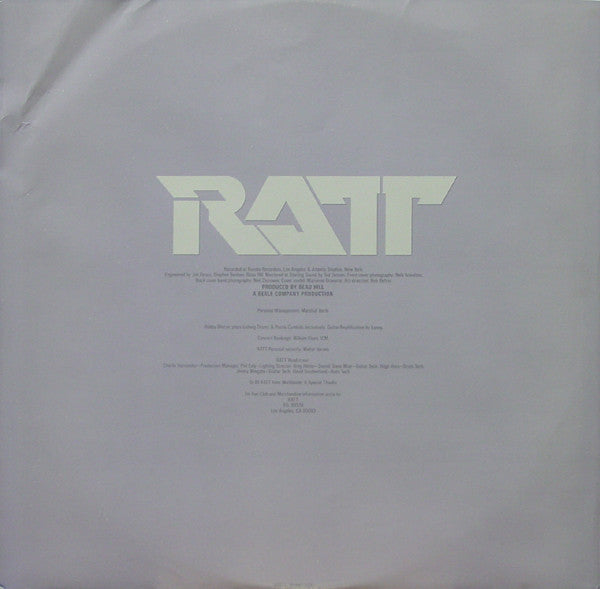 Ratt : Invasion Of Your Privacy (LP, Album, Club, CRC)