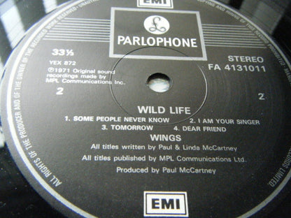 Wings (2) : Wild Life (LP, Album, RE)